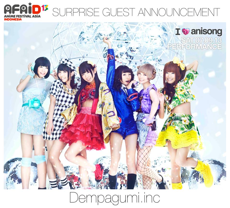 Dempagumi.inc Akan Hadir di AFAID 2013