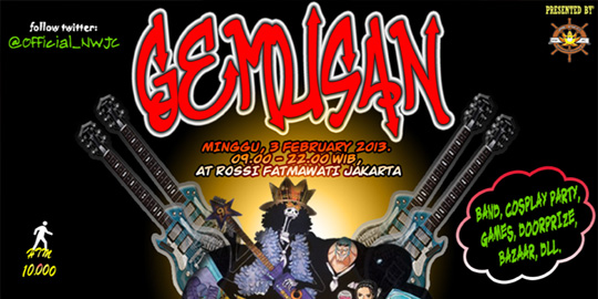 Meriahnya GEMUSAN – Gebyar Music & Animanga 2013 Untuk Pecinta Animanga