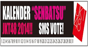 Hasil Akhir Vote untuk Kalender “Senbatsu” JKT48 2014!