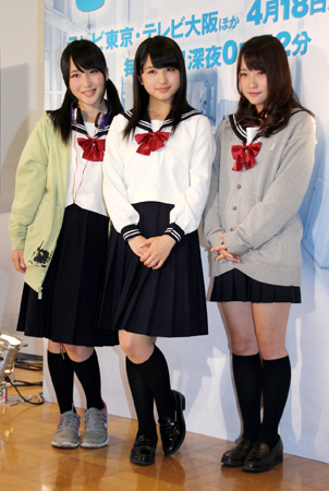 3 Member AKB48 dalam Drama Sailor Zombie Menghadiri Press Conference di Toyko