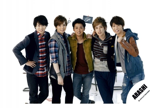 Arashi Bertahan sebagai Runner Up dalam Talent Power Ranking 2014 Nikkei