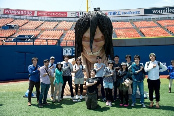 Beginilah Suasana Real Escape Game Attack on Titan di Yokohama Stadium (2)