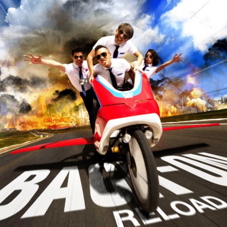 Back-on dvd cd cover