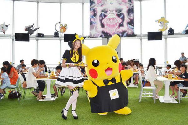 Rika Adachi Maid Cafe Pikachu 2