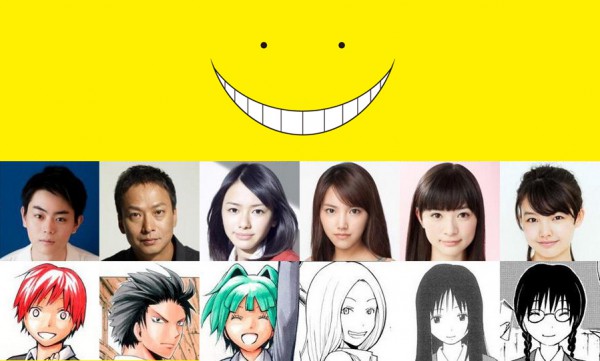 assassination classroom cast