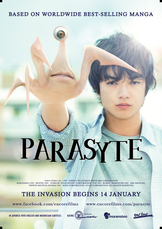 Film Parasyte Hadir di Indonesia Pertengahan Januari Ini