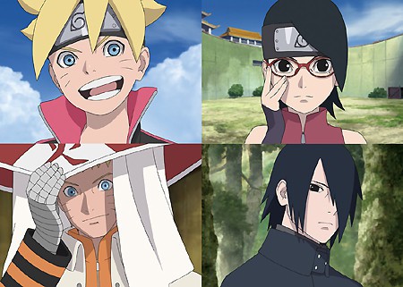 Boruto - Sarada - Naruto - Sasuke