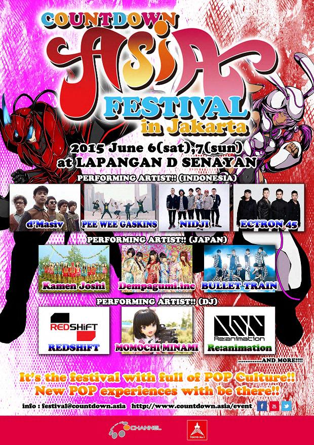 [EVENT] COUNTDOWN ASIA adakan “COUNTDOWN ASIA FESTIVAL in Jakarta”