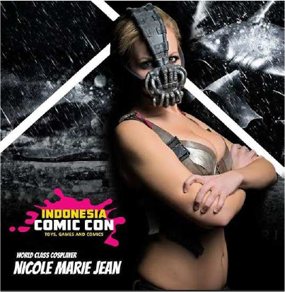 1. Nicole Marie Jean Indonesia Comic Con