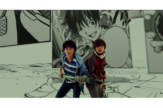 Screenshot dari Teaser “Bakuman! Live-Action” Pertempuran Antara Akito dan Moritaka Melawan Eiji!