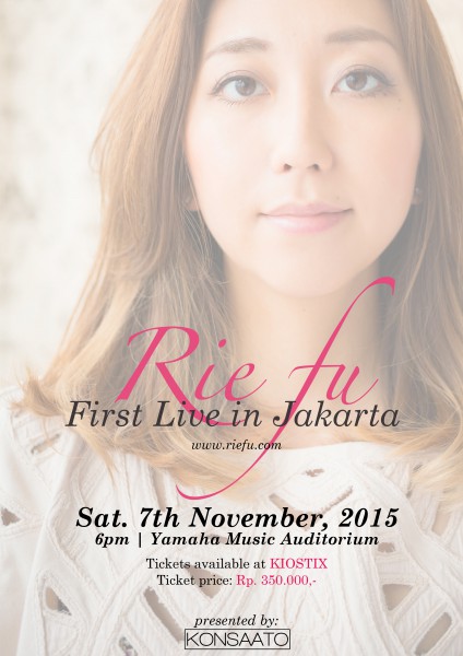 Rie fu First Live in Jakarta Poster