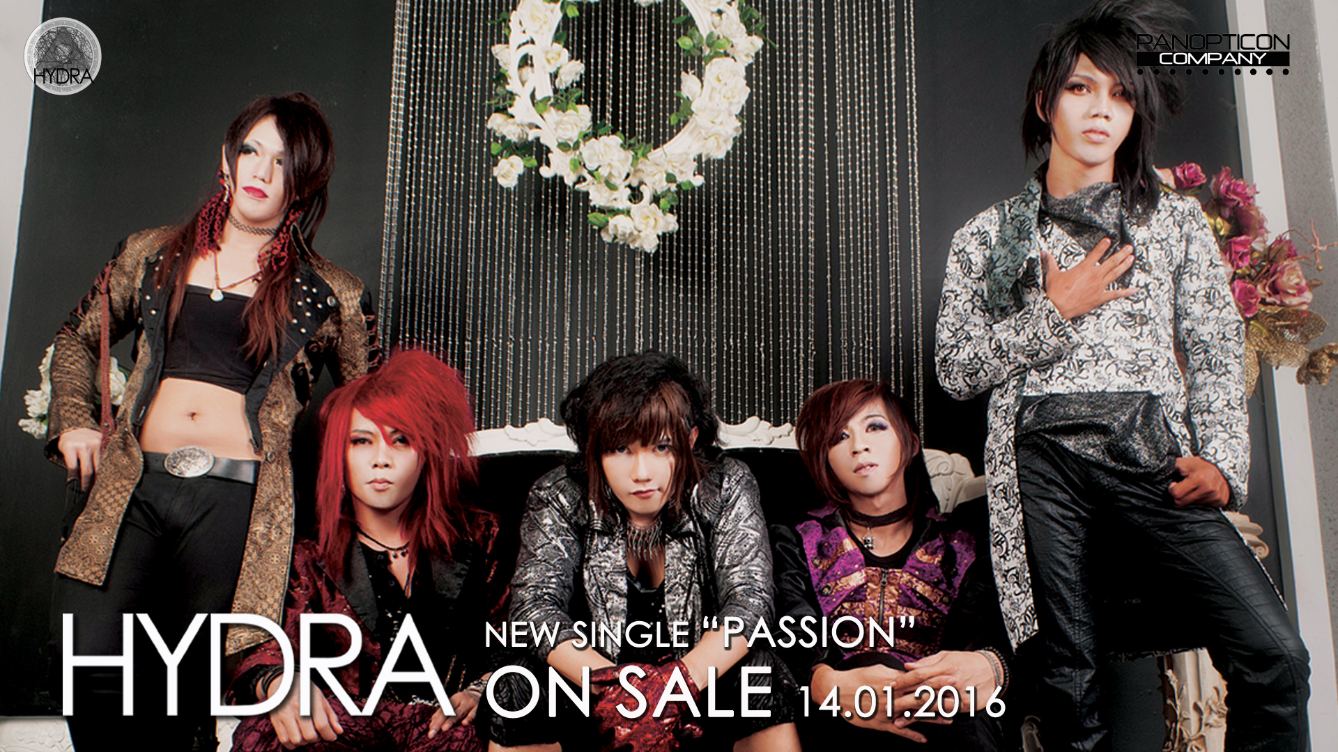 [LOCAL] Band Visual Kei “HYDRA” Rilis Video Clip “Passion”