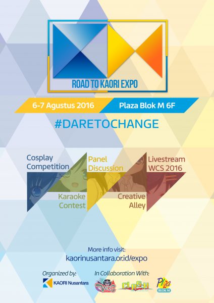 Road to KAORI Expo Poster Phase 1