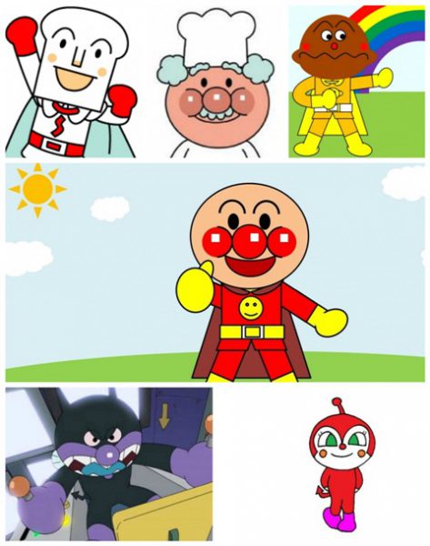 Anpanman Anime yang Berasal dari Roti