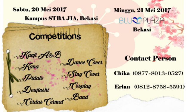 [EVENT] Yuk Datang ke “JIBUNKA 7” di STBA JIA & Blue Plaza Bekasi