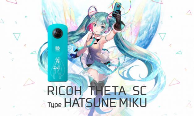 RICOH Umumkan seri kamera 360 versi Hatsune Miku