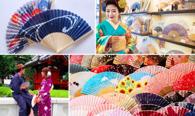 “Sensu” Kipas Tradisional Jepang yang Dapat Digunakan Juga untuk Menari atau Sebagai Properti ‘Rakugo’