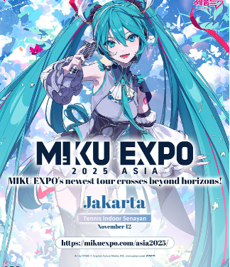 Hatsune Miku Kembali ke Jakarta Tahun 2025!